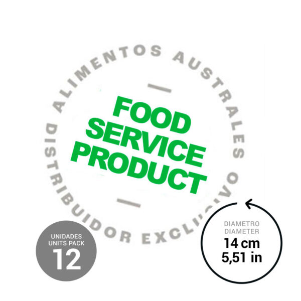 Vegan Turnover Shells Signo de Oro for Baking or Frying 24 x 21,16 oz.