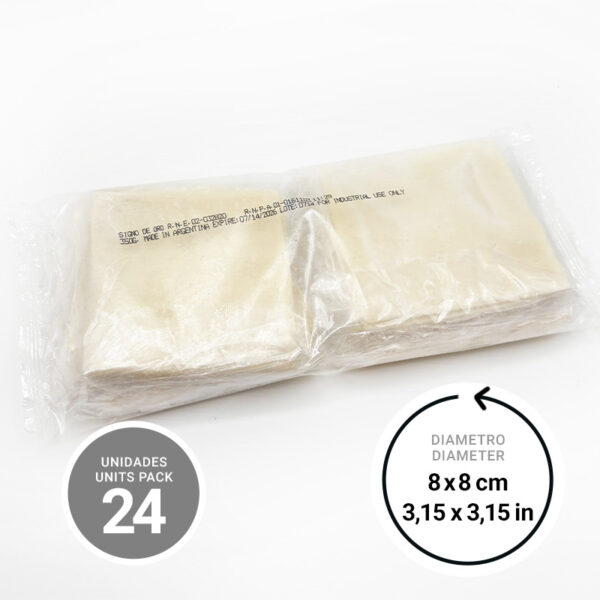 Turnover Shells for Pastries 24 x 12,34 oz.