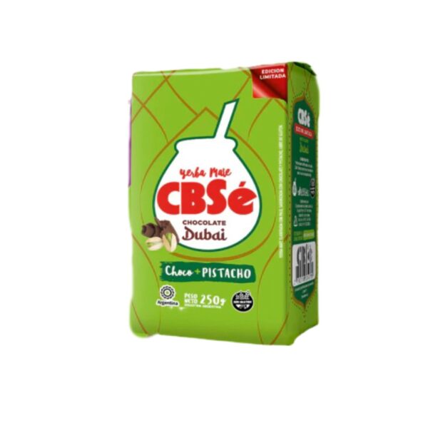 Yerba Mate Tea Dubai Chocolate CBSé 10 x 8.81 oz.