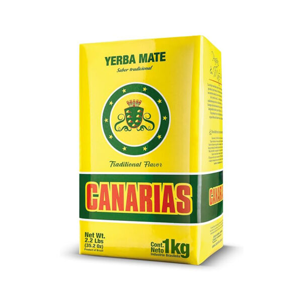 Yerba Mate Tea Canarias sin palo 20 x 1 kg.