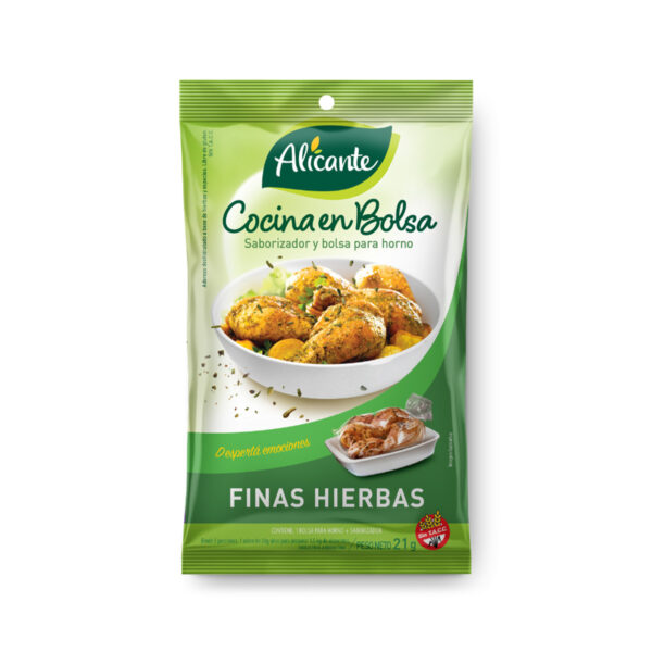 Fines Herbs Oven Bag with Seasoning Mix - Alicante - 10 x 0.74 oz.