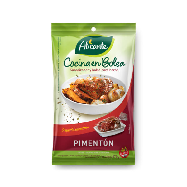 Paprika Oven Bag with Seasoning Mix - Alicante - 10 x 0.74 oz.