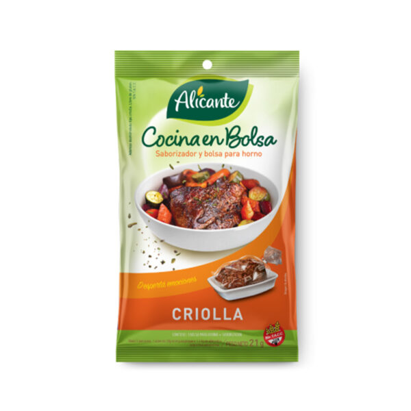 Criolla Oven Bag with Seasoning Mix - Alicante - 10 x 0.74 oz.