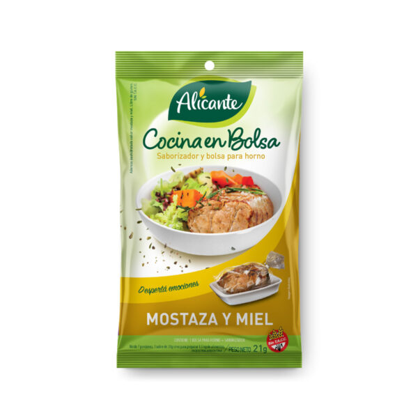 Honey Mustard Oven Bag with Seasoning Mix - Alicante - 10 x 0.74 oz.