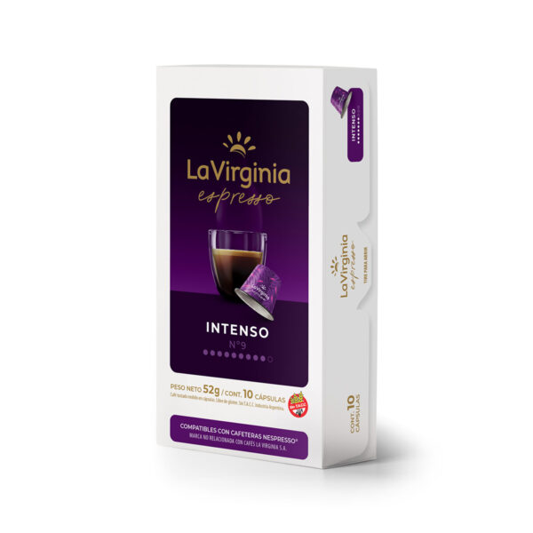 Intense Coffee Pods La Virginia 12 x 10 x 0,17 oz.