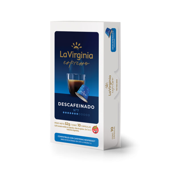 Decaf Coffee Pods La Virginia 12 x 10 x 0,17 oz.