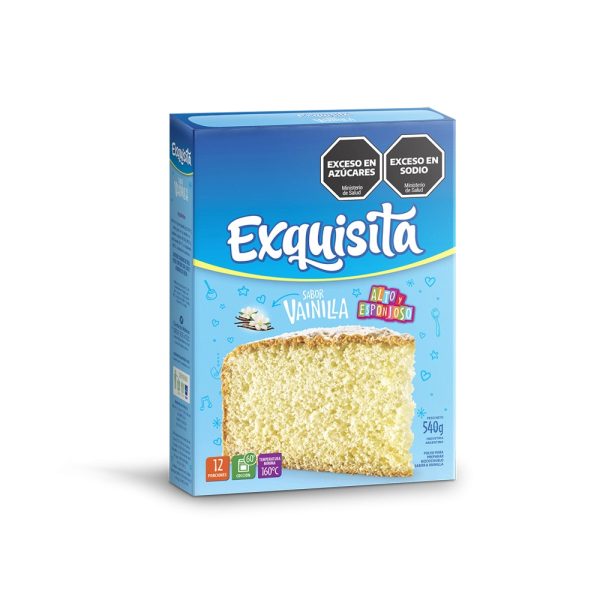 Exquisita Vanilla Cake Mix 12 x 19 oz.