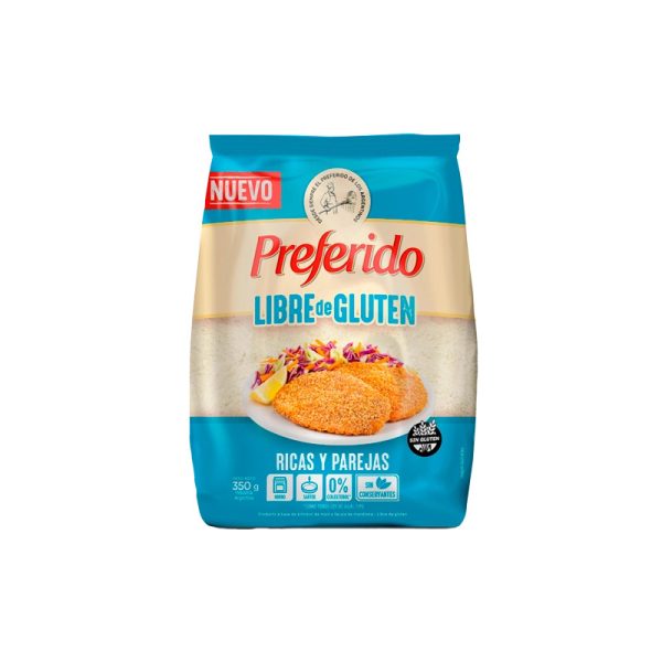Preferido Gluten Free Bread Coating 14 x 12.34 oz.