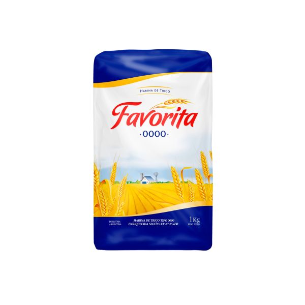 Favorita Flour 0000 15 x 35.27 oz.