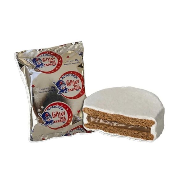Capitan del Espacio Dulce de Leche Alfajor 36 x 1.76 oz.